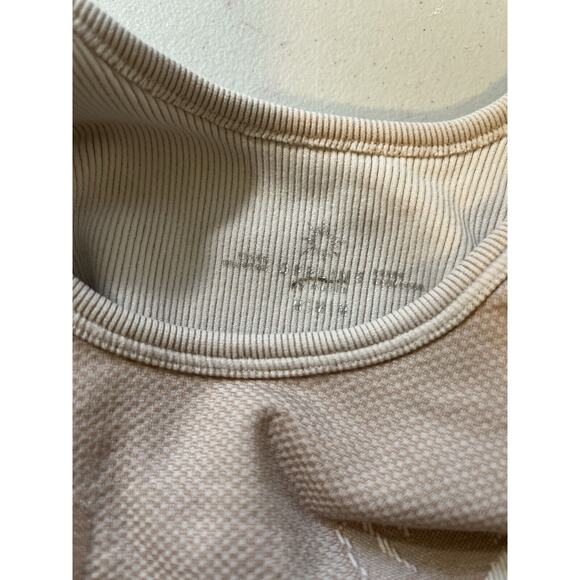 Aerie OFFLINE Seamless Blush Pink Floral Sports Bra Size‎ M - Picture 4 of 5